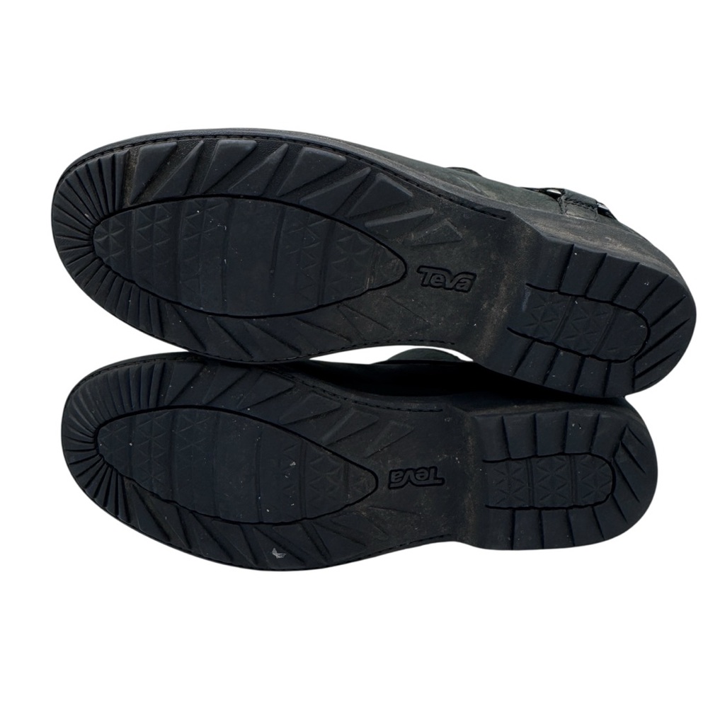 Teva Women's Black Ankle Boots - Size 7 - Picture 8 of 9